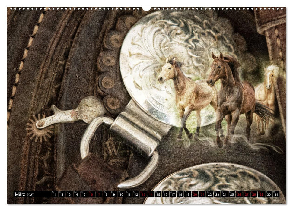 Magie Wilder Westen (CALVENDO Wandkalender 2027)
