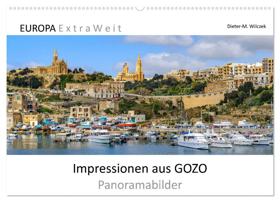 Impressionen aus GOZO - Panoramabilder (CALVENDO Wandkalender 2027)
