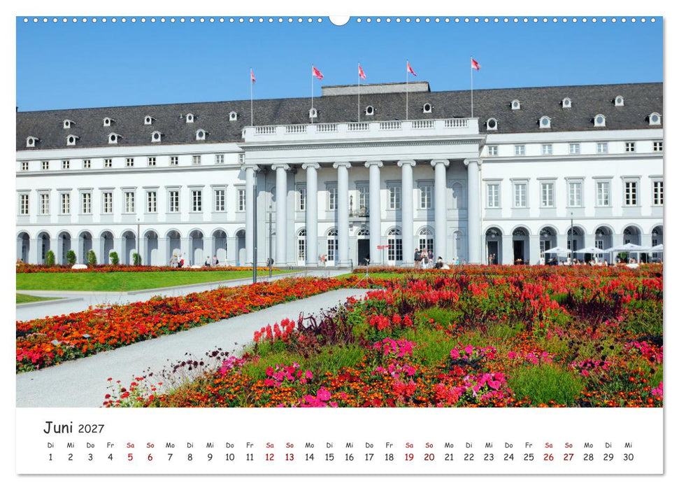 Der Mosel entlang - Ausflugsziele links und rechts des Ufers (CALVENDO Wandkalender 2027)