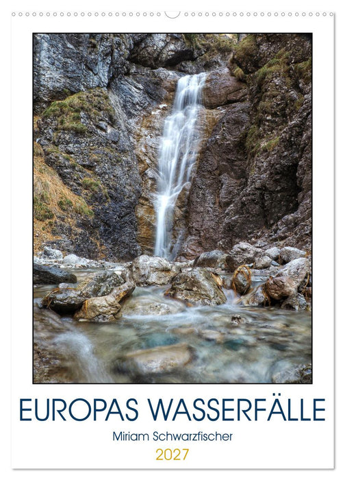 Europas Wasserfälle (CALVENDO Wandkalender 2027)