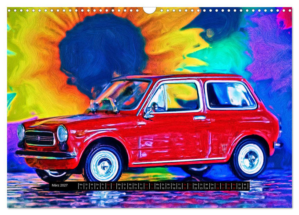 Italienische Autofreuden (CALVENDO Wandkalender 2027)