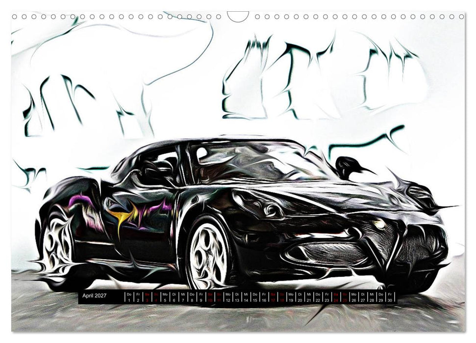 Italienische Autofreuden (CALVENDO Wandkalender 2027)