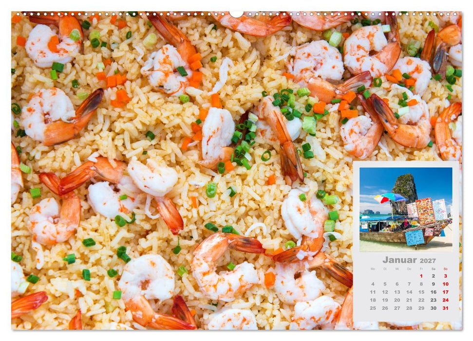 ASIA STREET FOOD - So schmeckt Asien (CALVENDO Premium Wandkalender 2027)