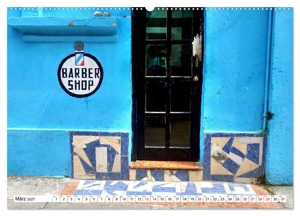 Frisch frisiert - Friseure in Kuba (CALVENDO Premium Wandkalender 2027)