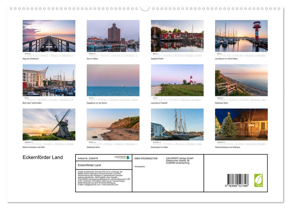 Eckernförder Land (CALVENDO Wandkalender 2027)