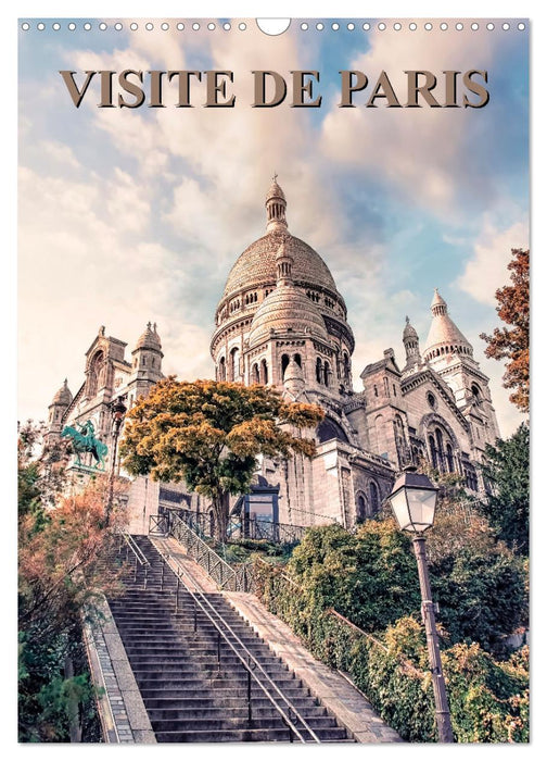 Visite de Paris (CALVENDO Calendrier mensuel 2027)