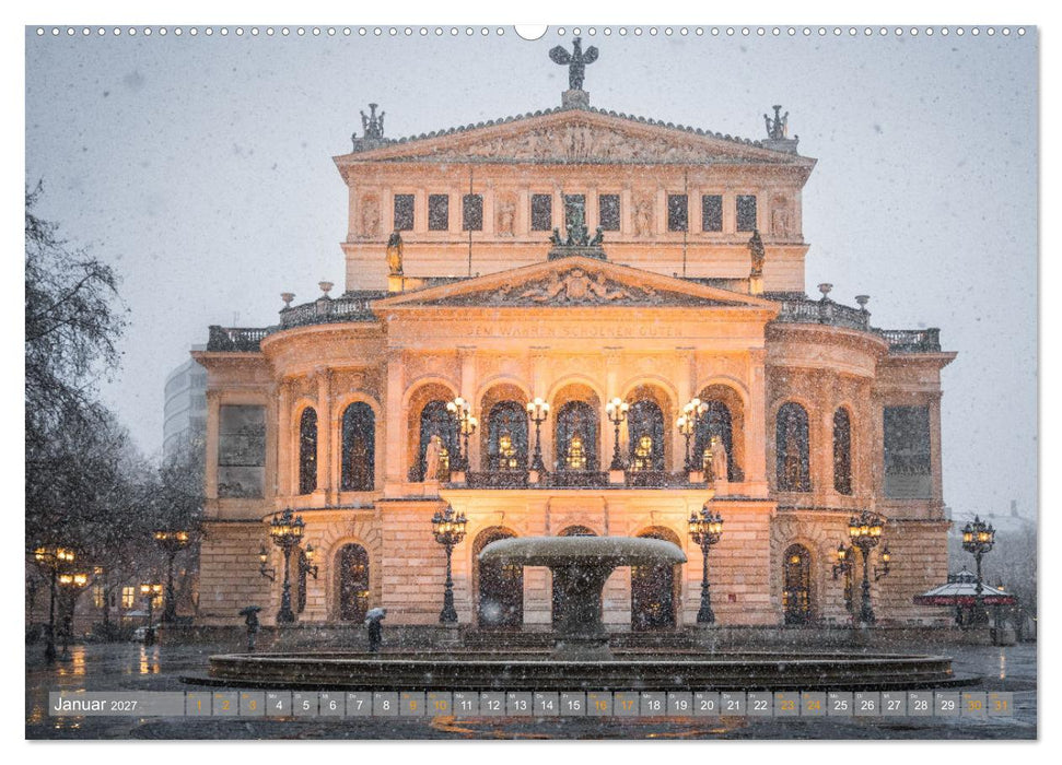 Frankfurt Mainhattan (CALVENDO Wandkalender 2027)