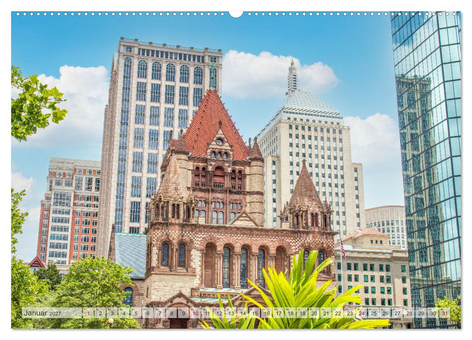 Boston - Impressionen (CALVENDO Wandkalender 2027)