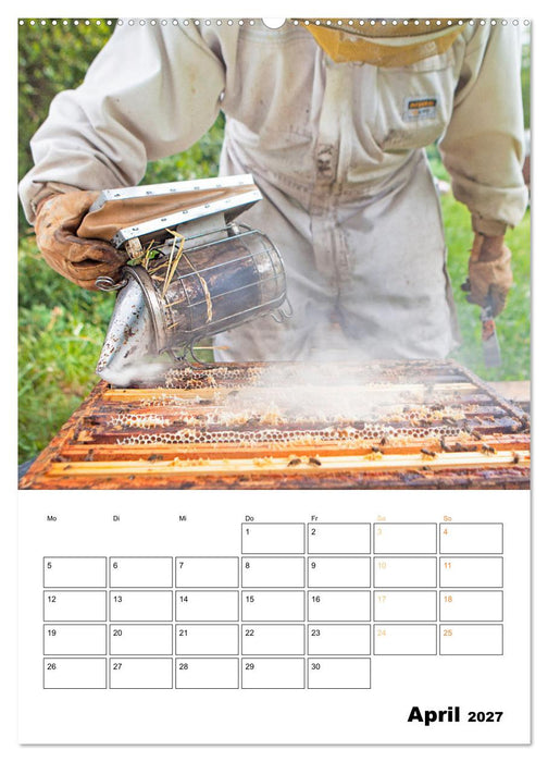 Der Imker: Mit Bienen auf Sammeltour (CALVENDO Wandkalender 2027)