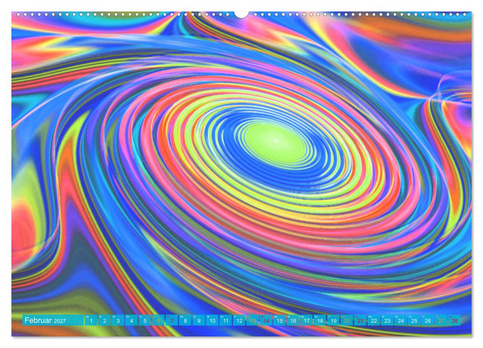 Grandiose Farbenspiele (CALVENDO Premium Wandkalender 2027)