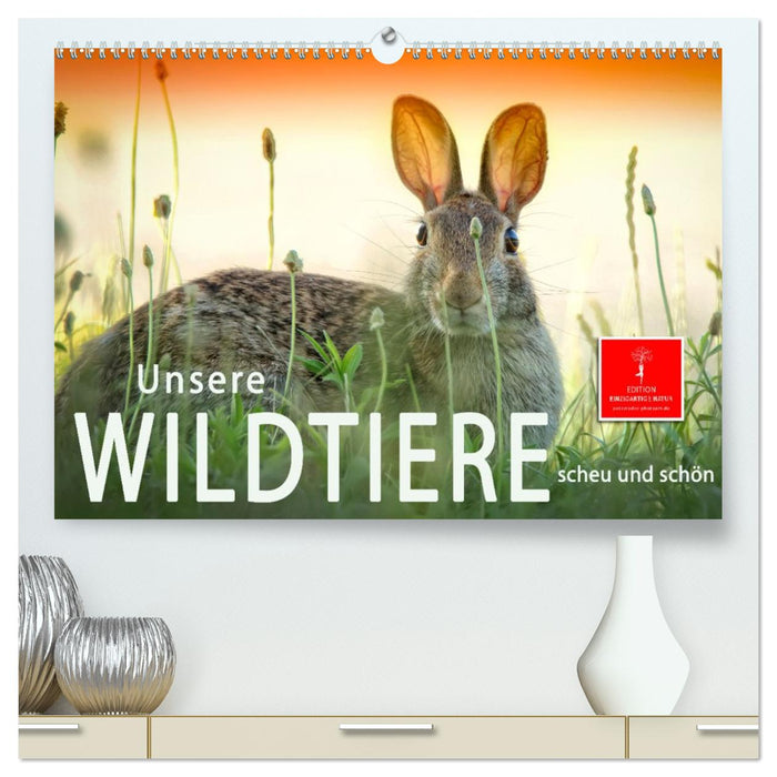 Unsere Wildtiere - scheu und schön (CALVENDO Premium Wandkalender 2027)