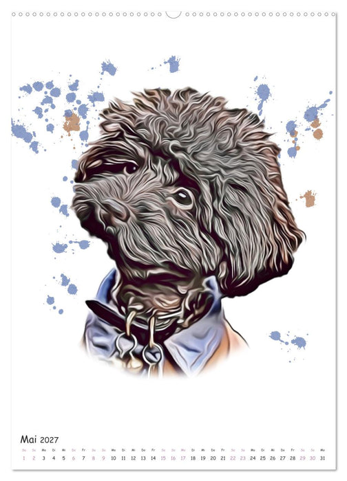 Süße Hunde (CALVENDO Premium Wandkalender 2027)