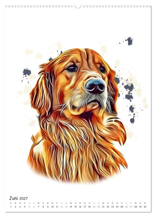 Süße Hunde (CALVENDO Premium Wandkalender 2027)