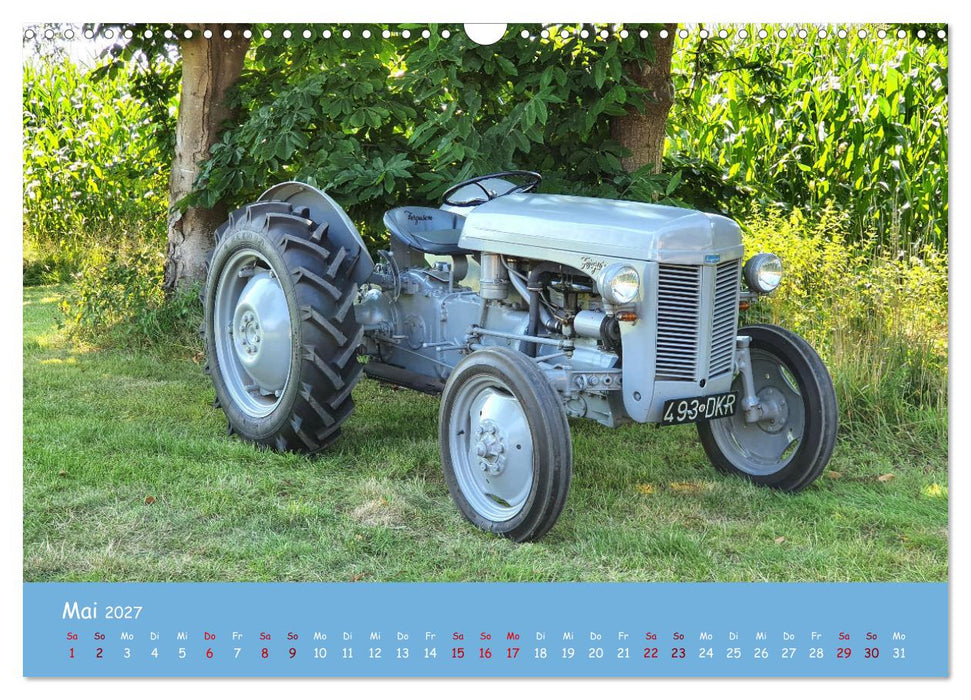 Historische Traktoren 2027 (CALVENDO Wandkalender 2027)