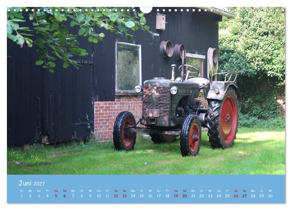 Historische Traktoren 2027 (CALVENDO Wandkalender 2027)