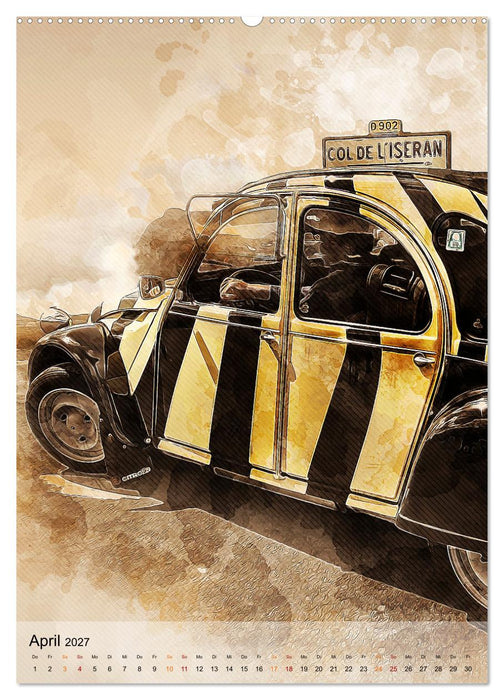Die Ente - Automobil Legende (CALVENDO Wandkalender 2027)