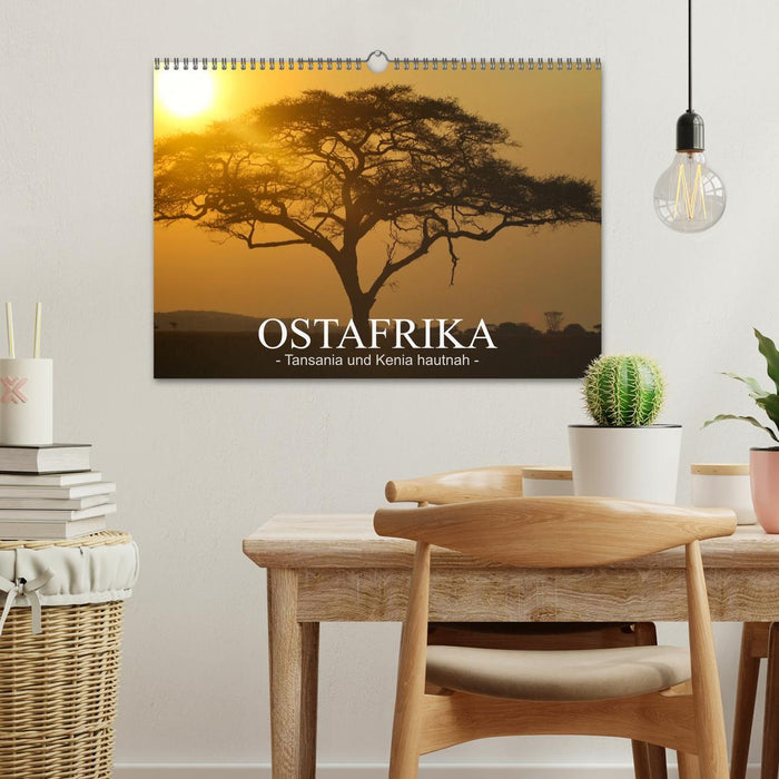 Ostafrika - Tansania und Kenia hautnah (CALVENDO Wandkalender 2027)
