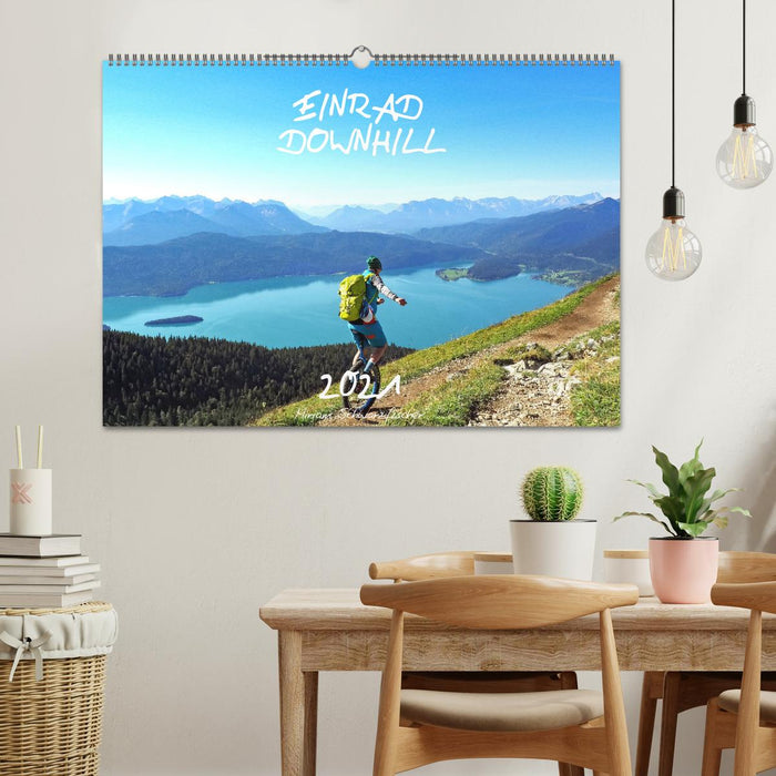 Einrad Downhill (CALVENDO Wandkalender 2027)