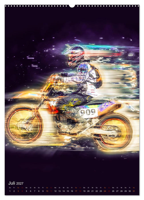 Motocross - einfach faszinierend (CALVENDO Premium Wandkalender 2027)