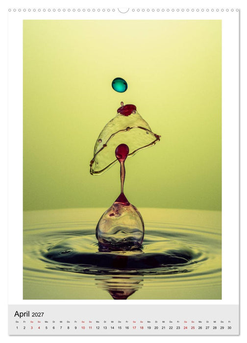 Tropfen Magische Momente (CALVENDO Premium Wandkalender 2027)