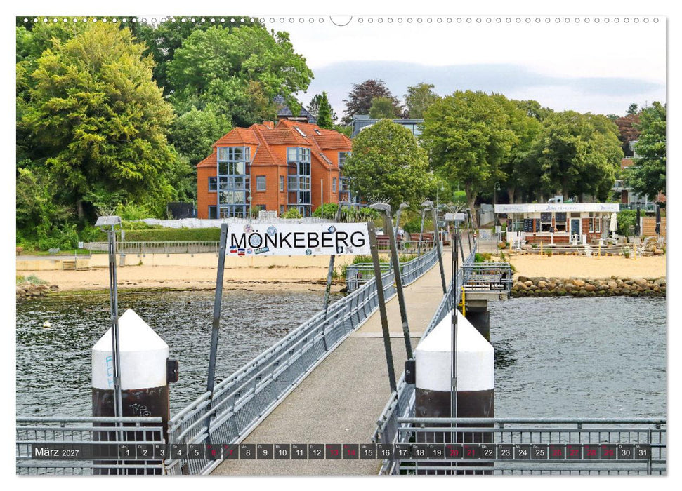 Kiel - Die Förde! (CALVENDO Premium Wandkalender 2027)