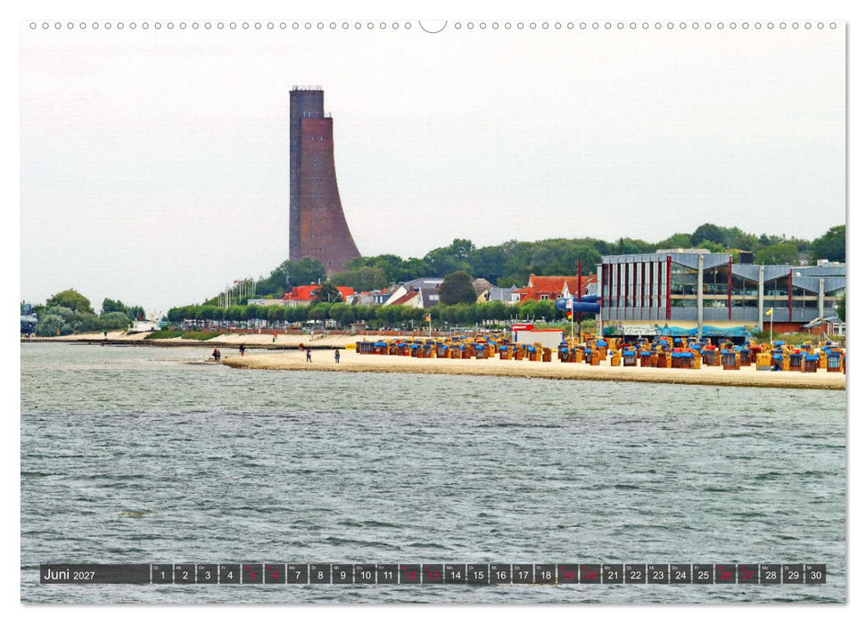 Kiel - Die Förde! (CALVENDO Premium Wandkalender 2027)