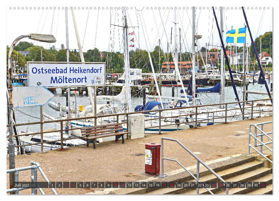 Kiel - Die Förde! (CALVENDO Premium Wandkalender 2027)