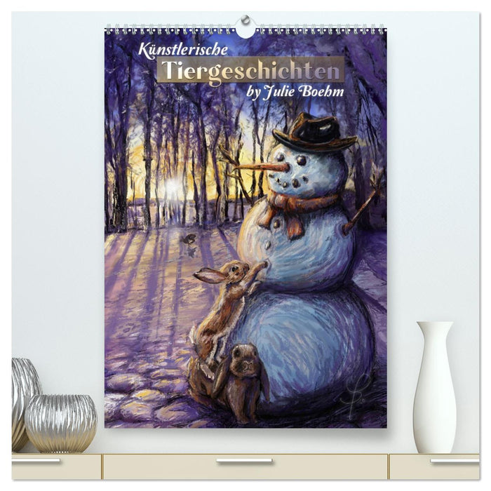 Künstlerische Tiergeschichten (CALVENDO Premium Wandkalender 2027)