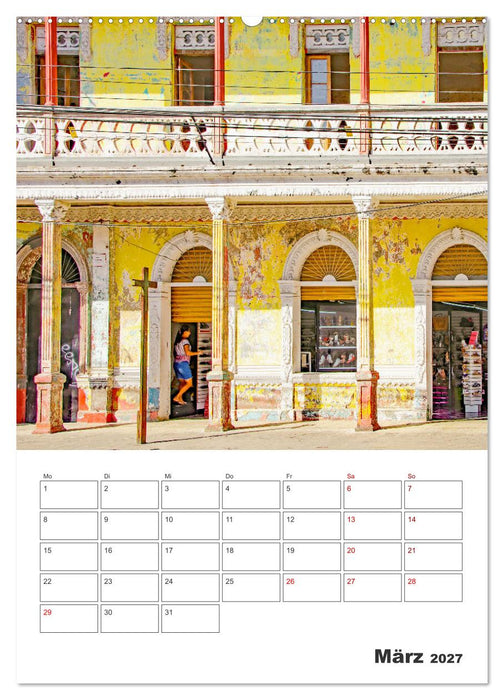 Reise durch Mittelamerika - Urlaubsplaner (CALVENDO Wandkalender 2027)