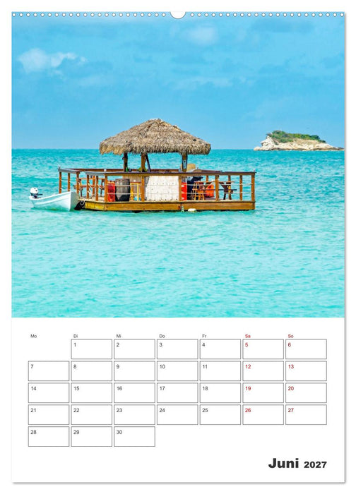 Reise durch Mittelamerika - Urlaubsplaner (CALVENDO Wandkalender 2027)