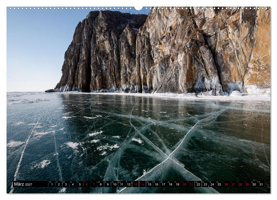 Baikalsee im Winter (CALVENDO Wandkalender 2027)