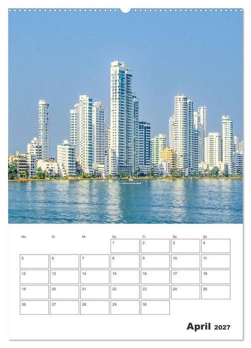 Reise durch Mittelamerika - Urlaubsplaner (CALVENDO Premium Wandkalender 2027)