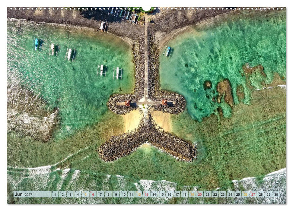 Strand im Blick der Drohne (CALVENDO Premium Wandkalender 2027)