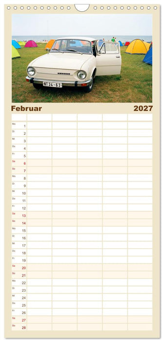 Der Stolz vergangener Zeiten (CALVENDO Familienplaner 2027)