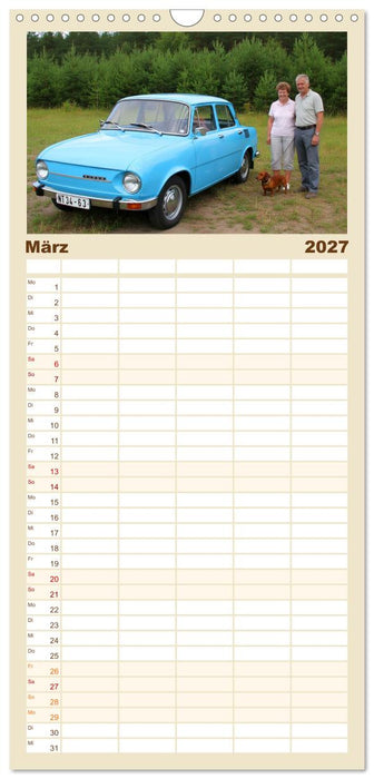 Der Stolz vergangener Zeiten (CALVENDO Familienplaner 2027)