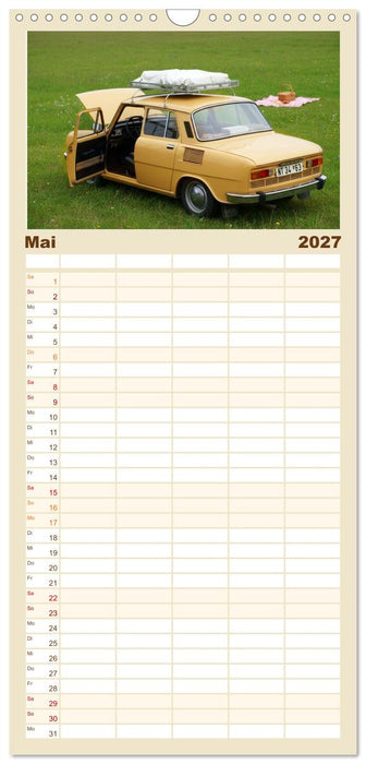 Der Stolz vergangener Zeiten (CALVENDO Familienplaner 2027)