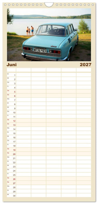 Der Stolz vergangener Zeiten (CALVENDO Familienplaner 2027)