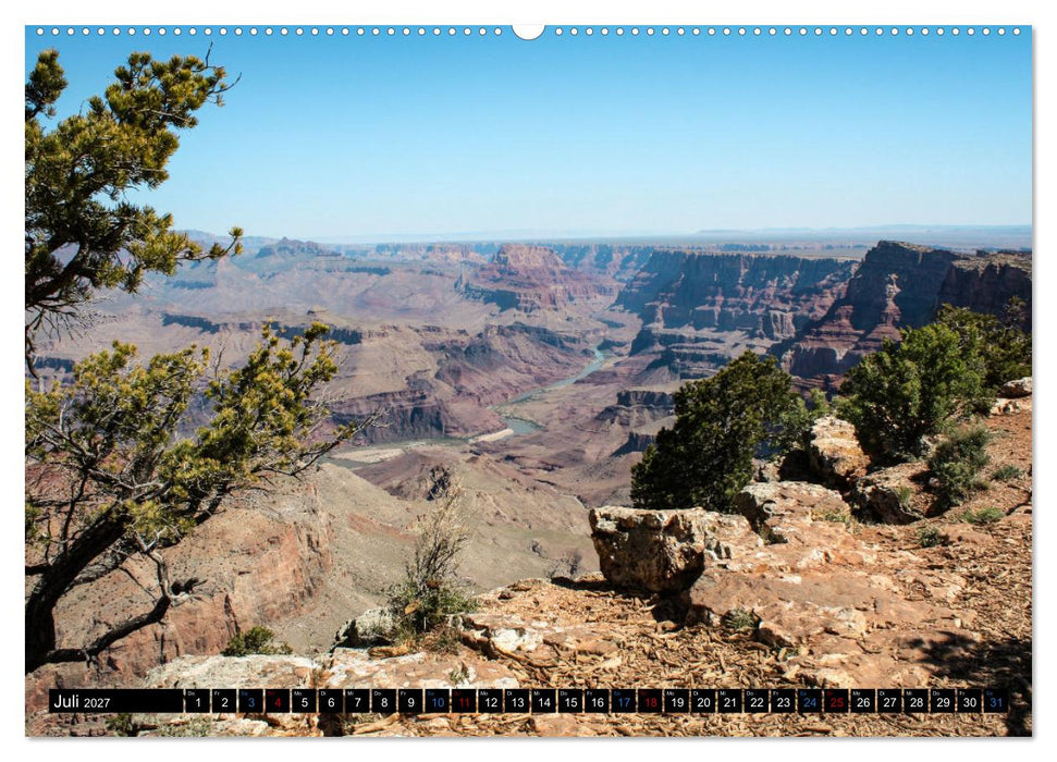 USA - Der Südwesten (CALVENDO Premium Wandkalender 2027)