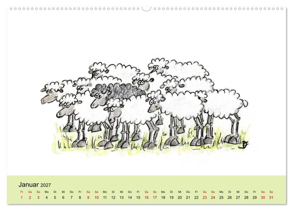 Gemeinsam stark (CALVENDO Wandkalender 2027)