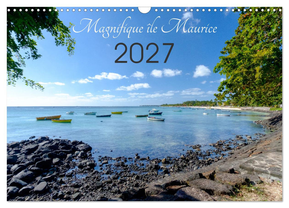 Magnifique île Maurice (CALVENDO Calendrier mensuel 2027)