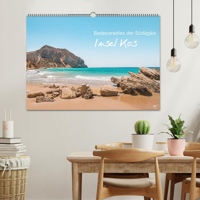 Insel Kos - Badeparadies der Südägäis (CALVENDO Wandkalender 2027)