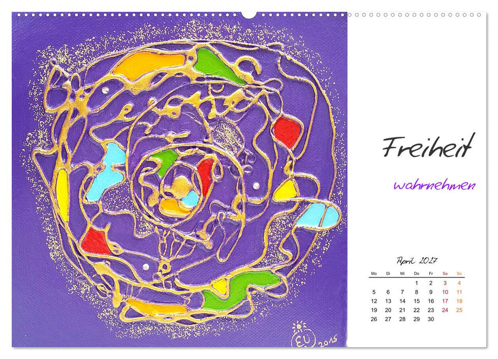 SeelenFreudeBilder - Farbenfrohe Impulse zum Entspannen und Träumen (CALVENDO Premium Wandkalender 2027)