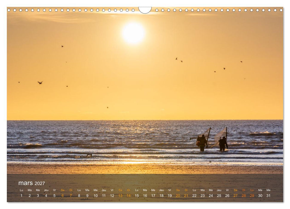 Cayeux-sur-mer en Baie de Somme (CALVENDO Calendrier mensuel 2027)