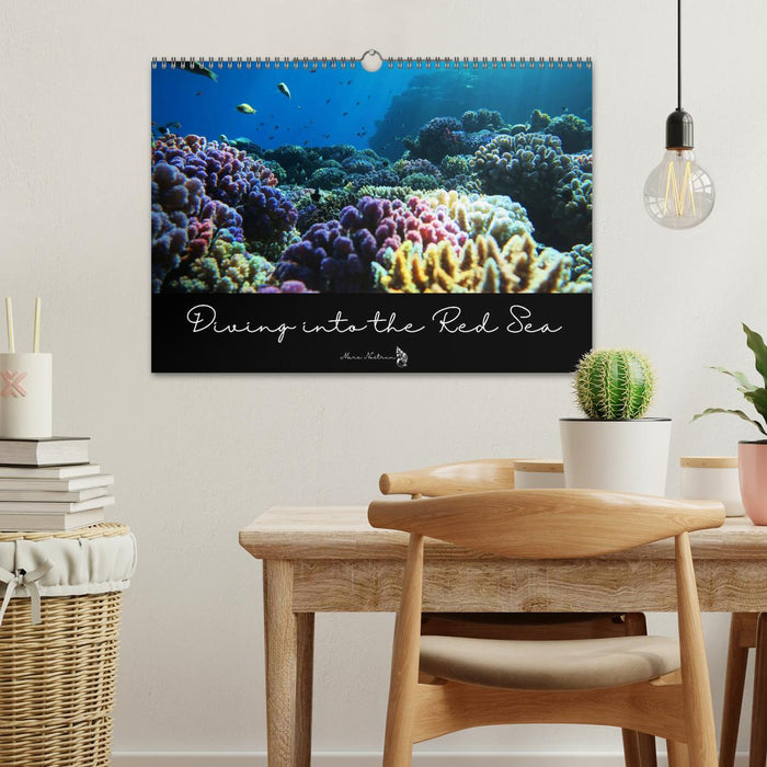 Diving into the Red Sea (CALVENDO Monthly Calendar 2027)