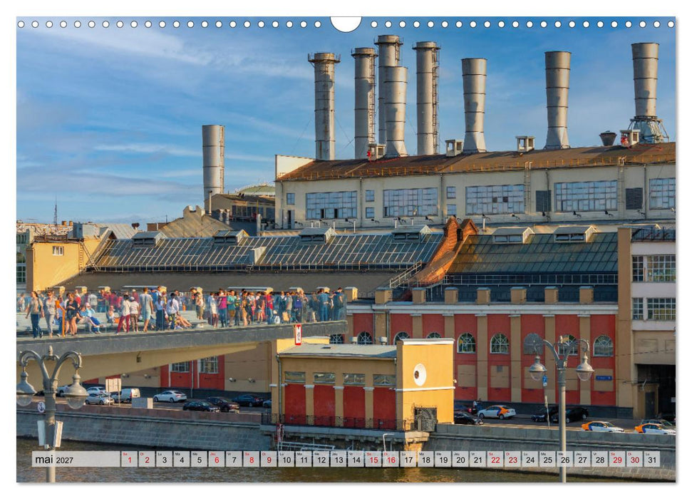 Perspectives de Moscou (CALVENDO Calendrier mensuel 2027)