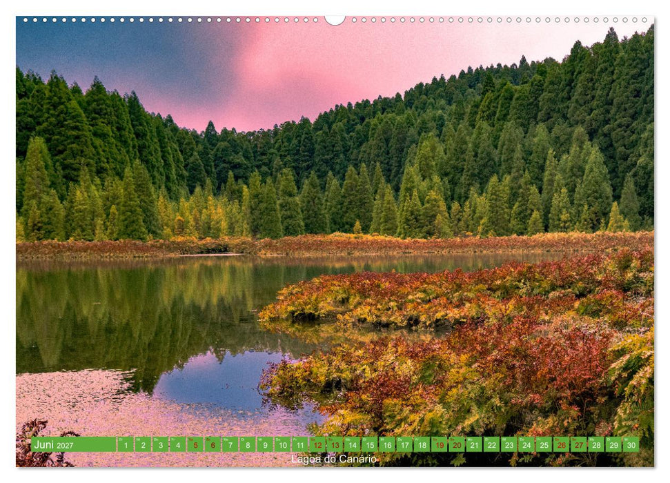 Azoren: Europas milder Westen (CALVENDO Wandkalender 2027)