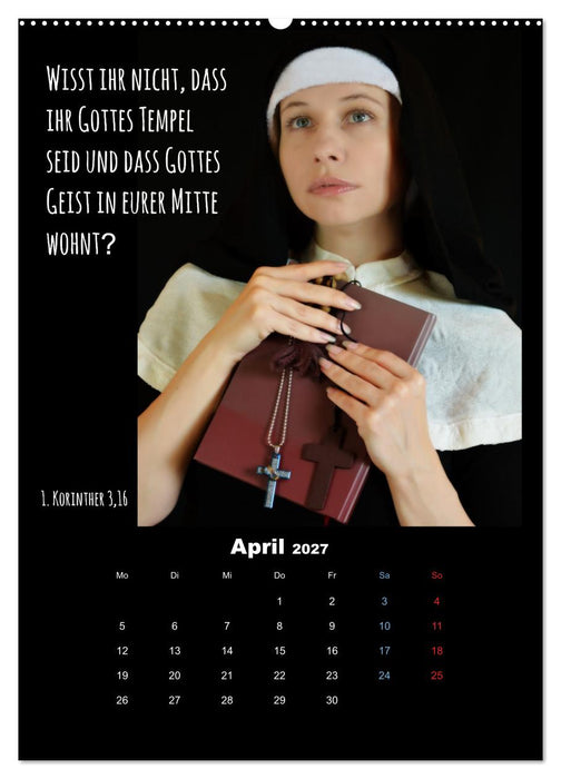 Der Bibelkalender - mit Gottes Wort durchs Jahr (CALVENDO Wandkalender 2027)
