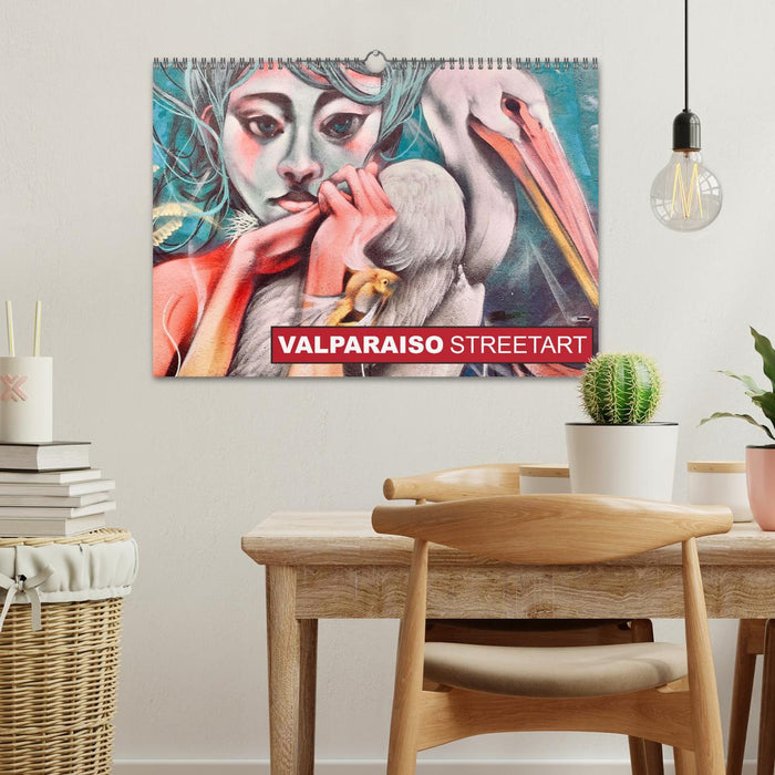 Valparaiso Streetart (CALVENDO Wandkalender 2027)
