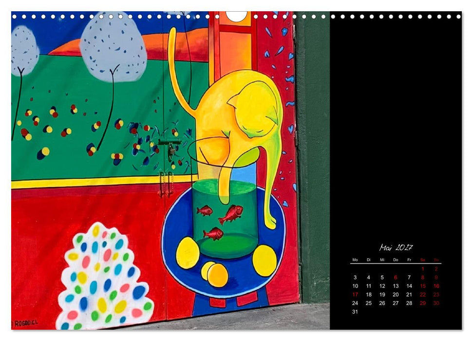 Valparaiso Streetart (CALVENDO Wandkalender 2027)