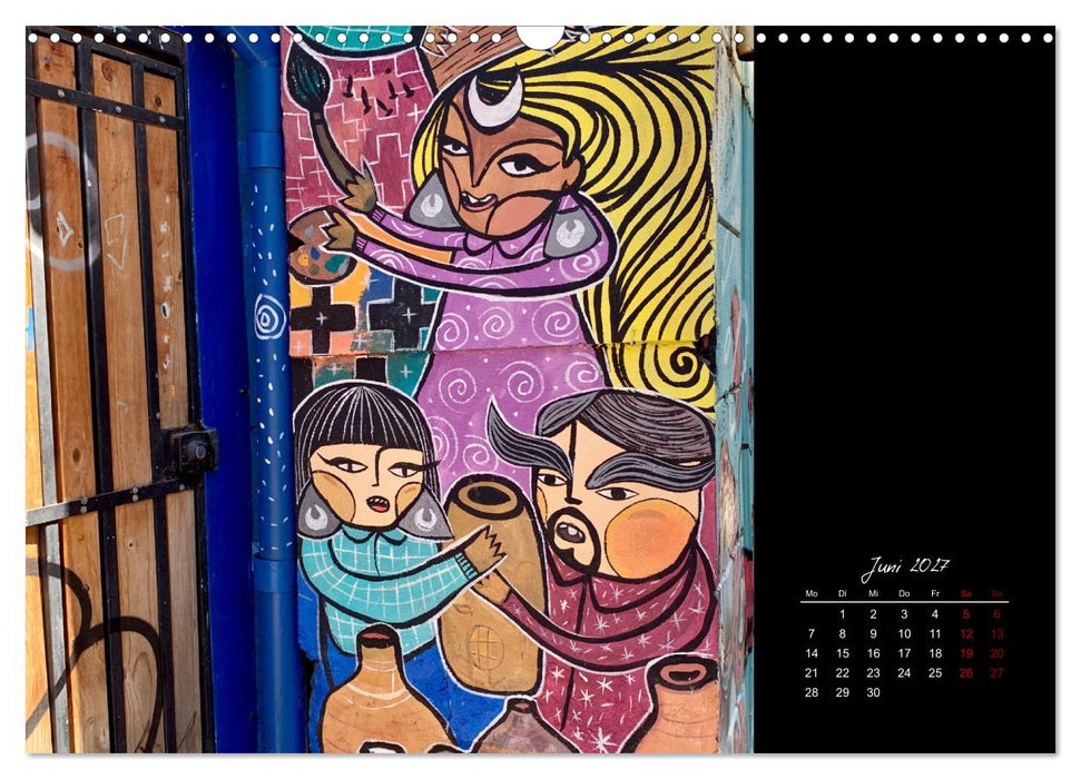 Valparaiso Streetart (CALVENDO Wandkalender 2027)